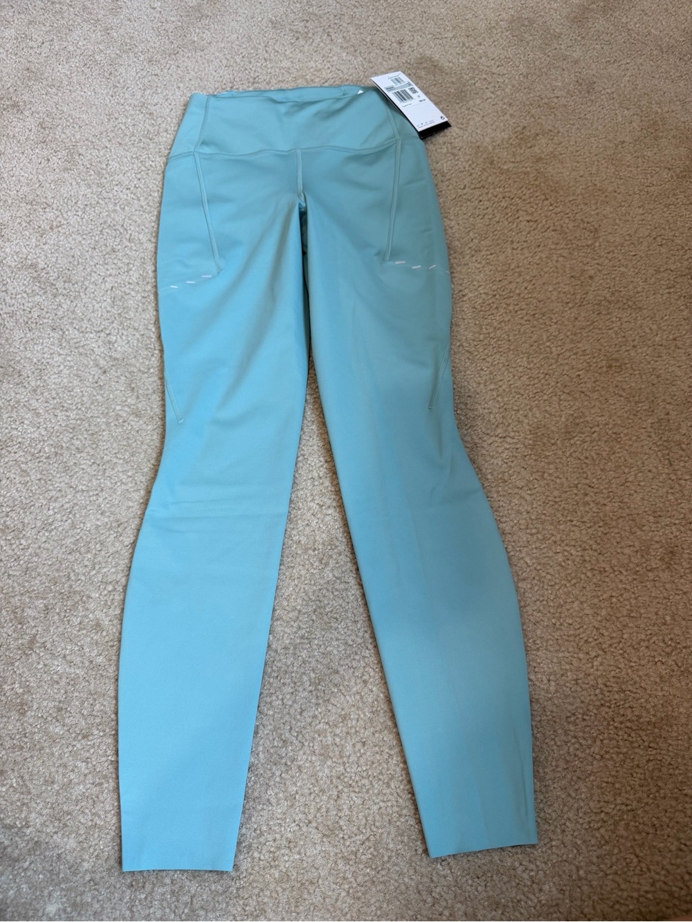 NWT Nike Swift Dri-FIT Mid-Rise Running Leggings Sage Green XS HJ2252-017